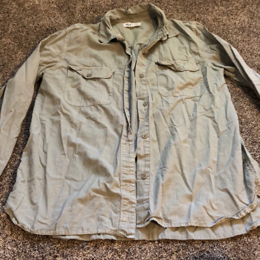 Made well button down